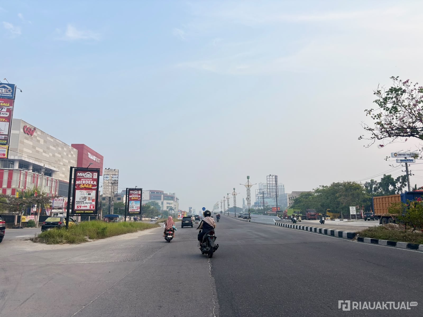 Kabut Asap Makin Pekat, Kualitas Udara Pekanbaru Terus Menurun