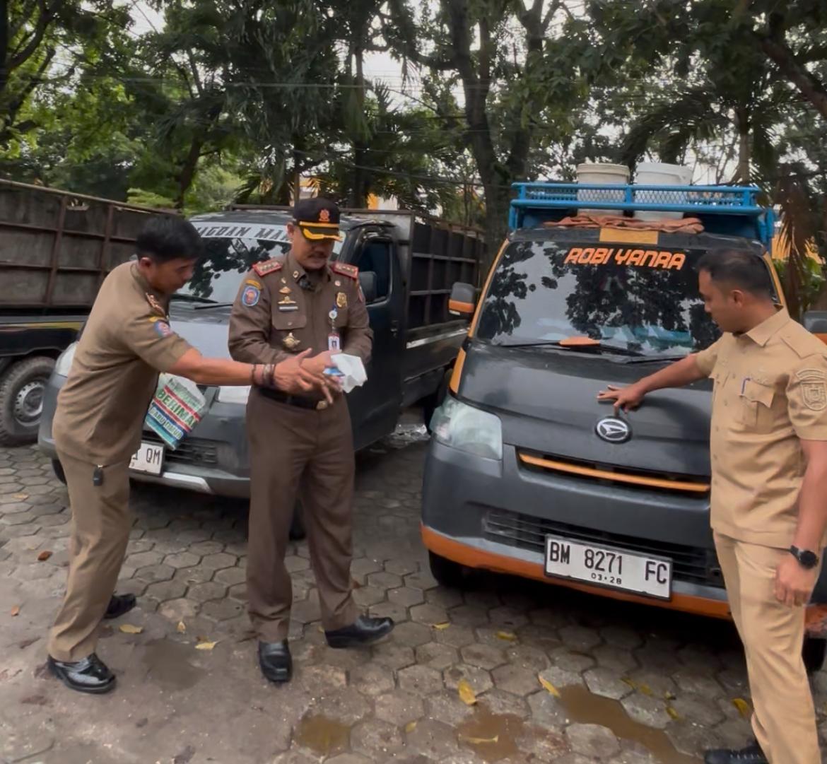Warga Pekanbaru Jangan Buang Sampah Sembarangan, Tim Gakkum DLHK Rutin Gelar Patroli 