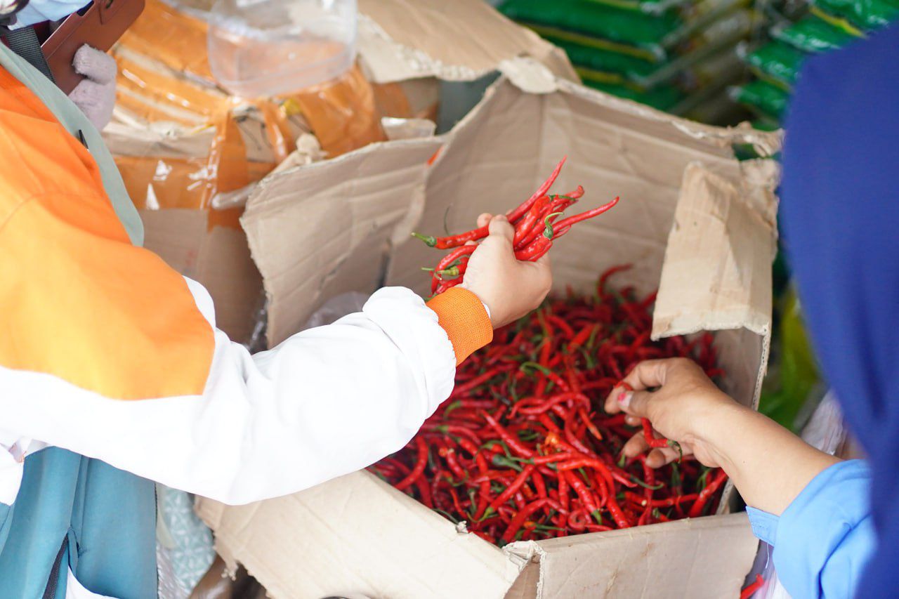 Pagi Ini Operasi Pasar Murah Pemprov Riau Hadir di Kantor Lurah Mentangor