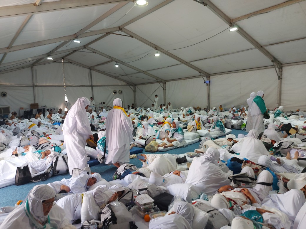 Jemaah Haji Siak di Arafah, Puncak Ibadah Haji Dimulai