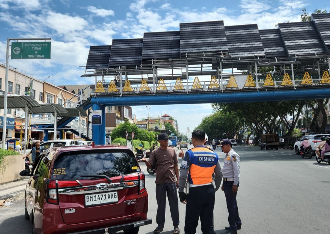 Awasi dan Tindak Parkir Sembarangan, Dishub Pekanbaru 
