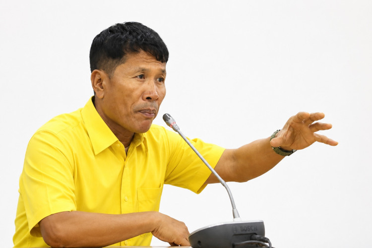 Sampaikan Permohonan Maaf, Indra Gunawan Eet Menyesali Kerusuhan yang Terjadi di DPRD Riau