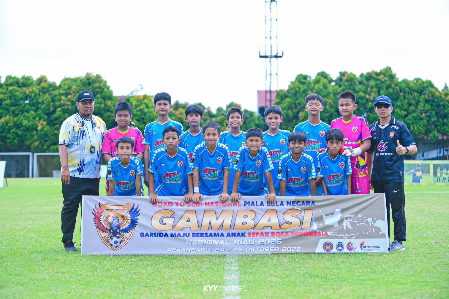 SSB Garuda Junior Pekanbaru U12 Juara GAMBASI, Rebut Tiket Seri Nasional