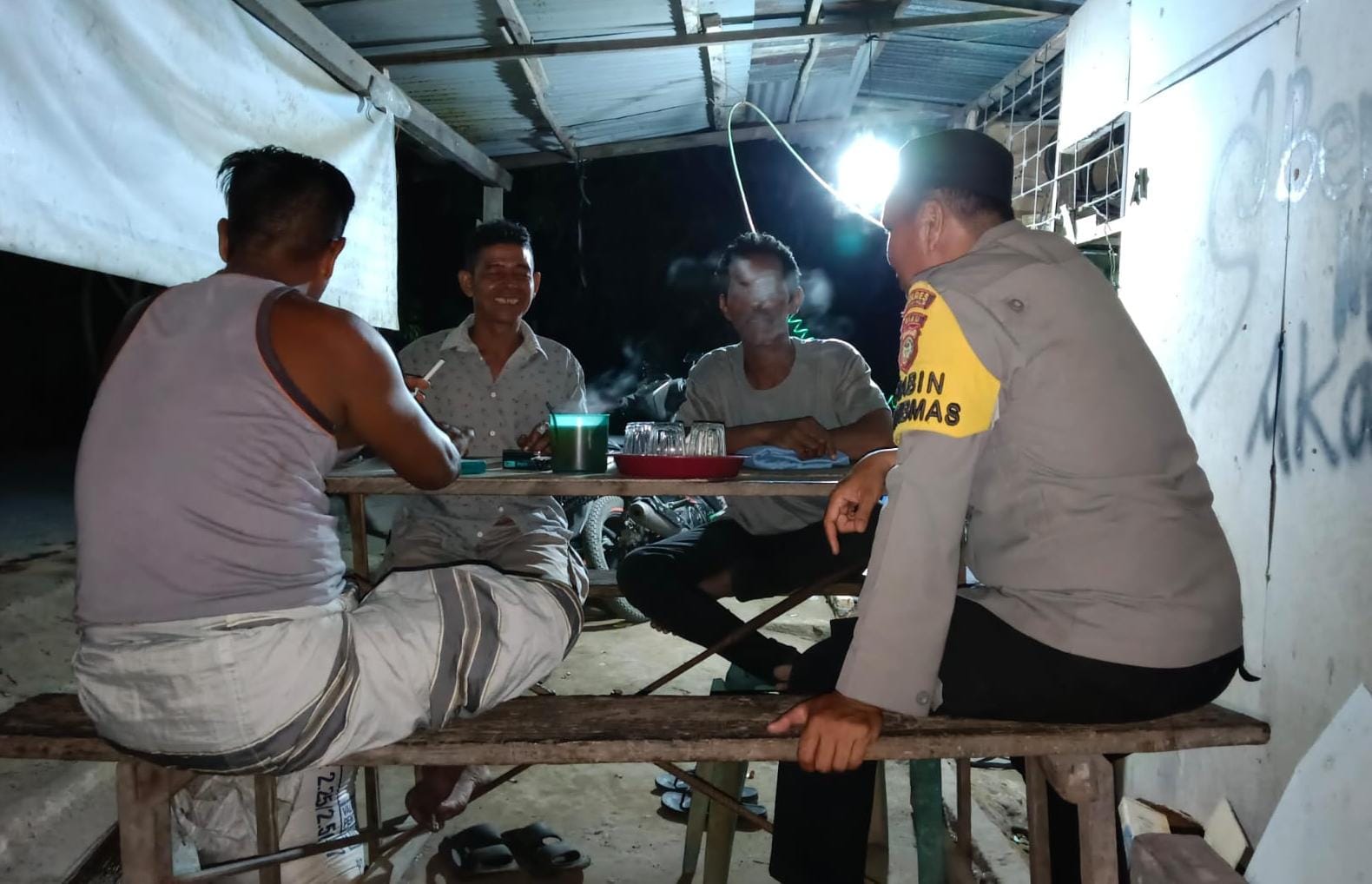 Cegah Gangguan Kamtibmas, Polisi Sosialisasikan Pengaktifan Pam Swakarsa di Bangko Pusako
