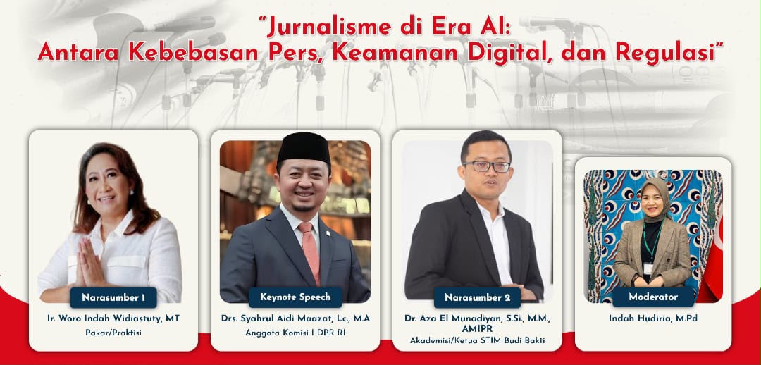 Era AI Mengubah Dunia Pers, Syahrul Aidi Dorong Jurnalis Pahami Regulasi