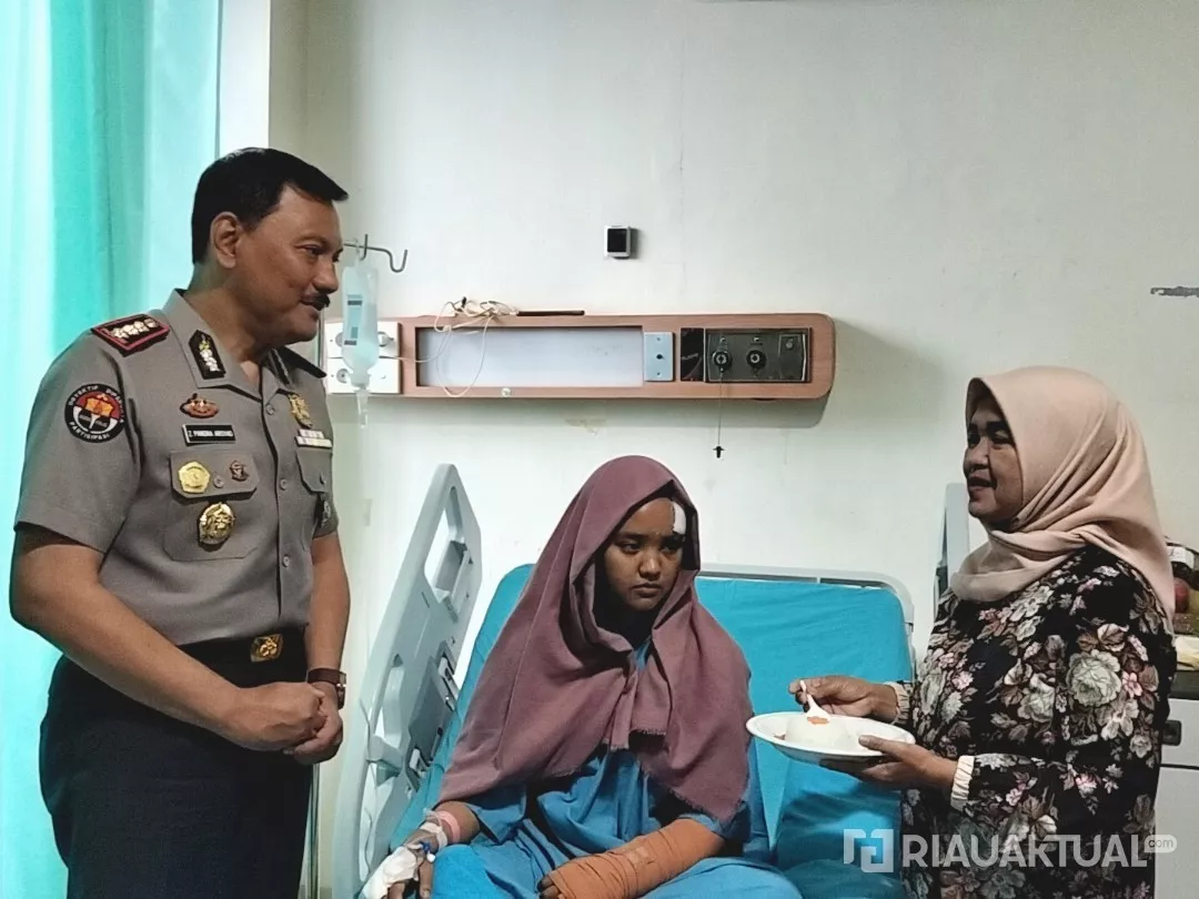 Kondisi Mahasiswi UIN Suska Riau Pasca Pembacokan Sudah Pulih