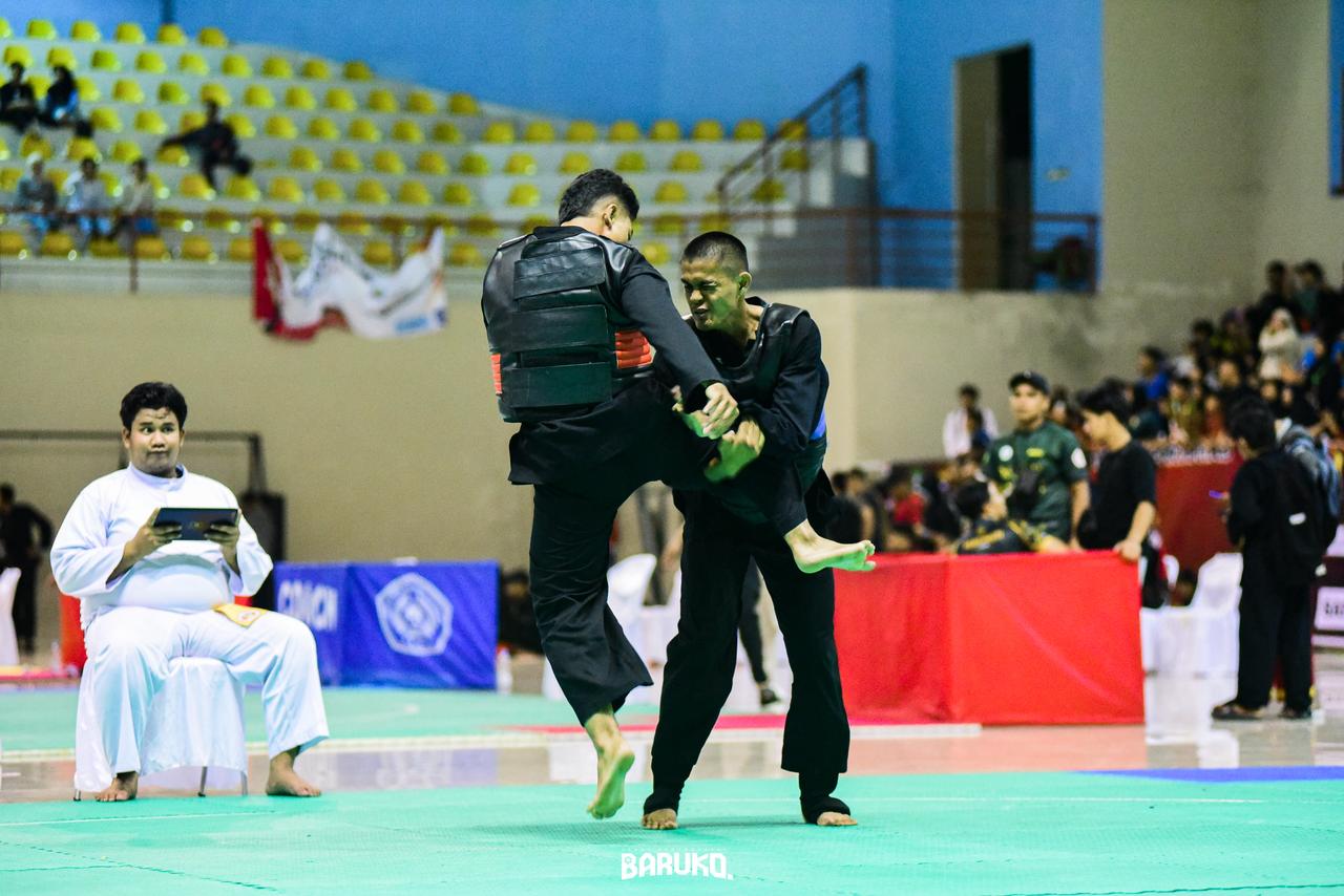 Bripda Irfan Rasyid Raih Juara III Pencak Silat Kapolda Cup, Harumkan Nama Brimob Riau