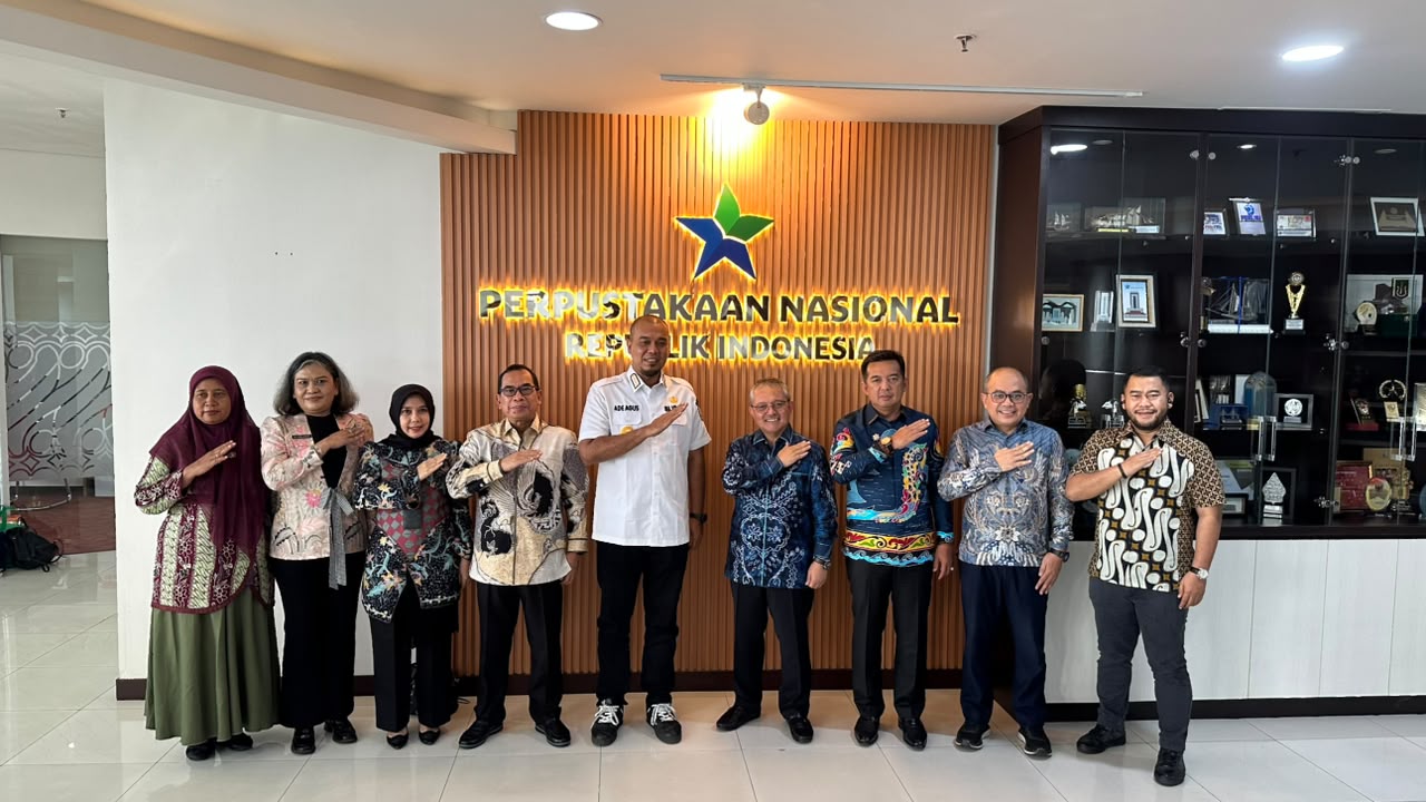Dongkrak Kualitas Literasi Daerah, Bupati Inhu Audiensi dengan Kepala Perpusnas