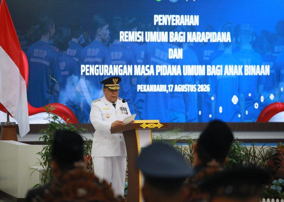 Hampir 11 Ribu Warga Binaan di Riau Terima Remisi, 185 Diantaranya Langsung Bebas