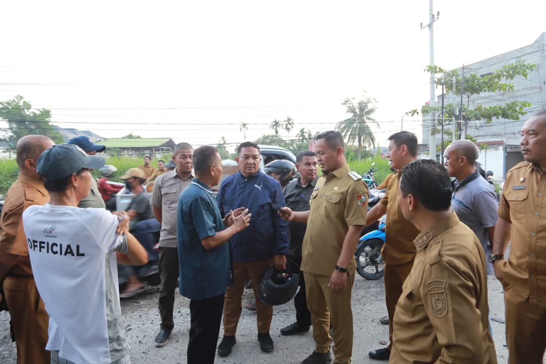 Tanggulangi Banjir di Tuah Madani, Pemko Pekanbaru Bangun Drainase Jalan Suka Karya 