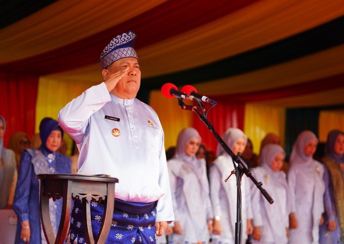 Jadi Inspektur Upacara Hari Jadi ke-69, Ini Harapan Plt Gubri