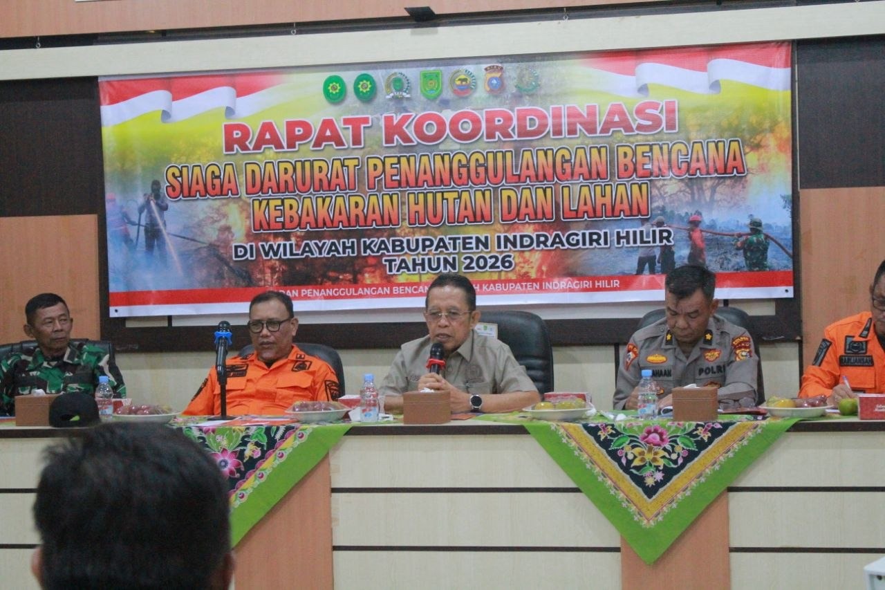 DPRD Inhil Dukung Penguatan Kesiapsiagaan Penanggulangan Karhutla