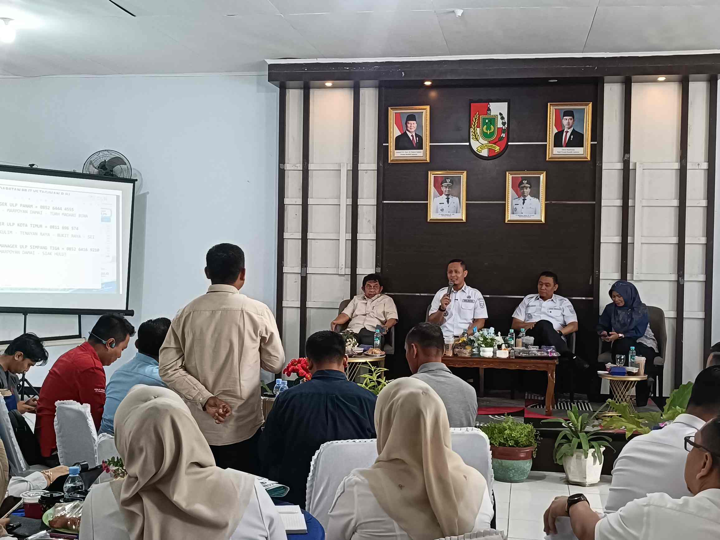 Pimpin Rapat Bersama Camat, Wako Agung Tekankan Respons Cepat Tangani Keluhan Warga