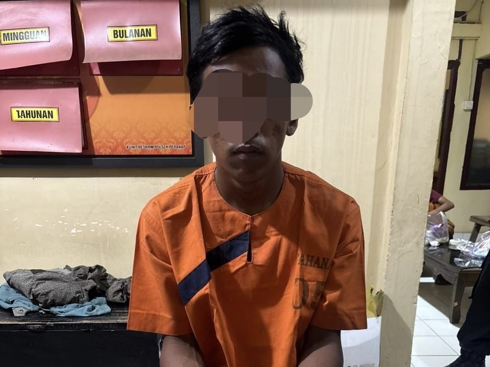 Pemuda Asal Rakit Kulim Ditangkap di Peranap, Polisi Temukan 2 Gram Sabu