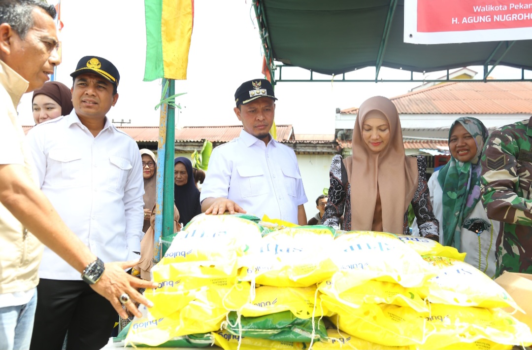 Jaga Stabilitas Pasokan dan Harga Pangan, Pemko Pekanbaru Dirikan 6 Kios Pangan Murah 