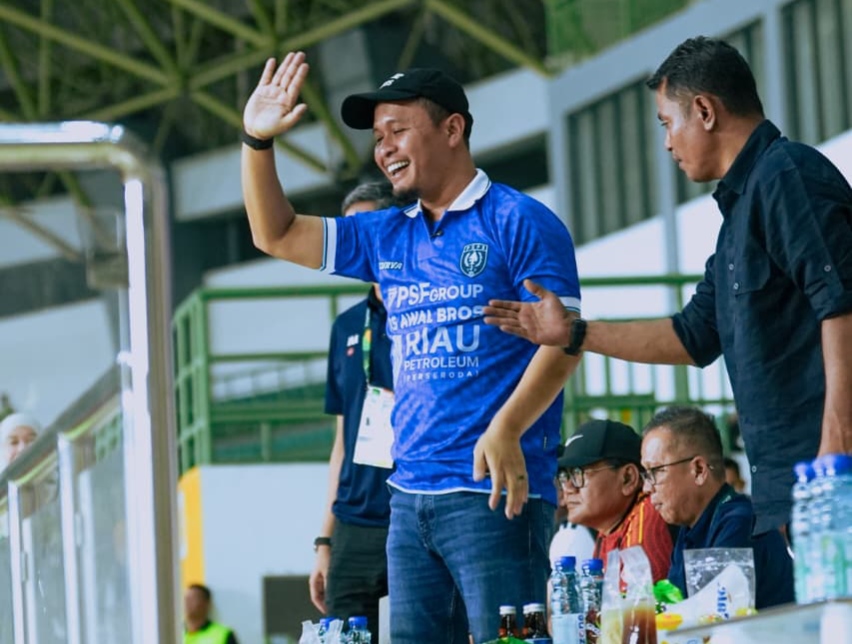 PSPS Pekanbaru Puncaki Klasemen Liga 2, Wako Agung Sebut Dukungan Masyarakat Jadi Energi Askar Bertuah