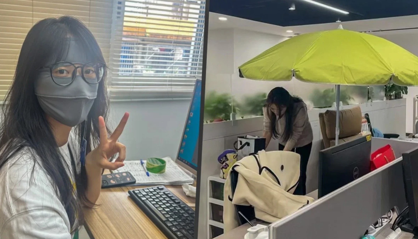 Lagi Tren Kerja Pakai Payung di Dalam Kantor demi Kulit Sehat dan Melawan Penuaan Dini