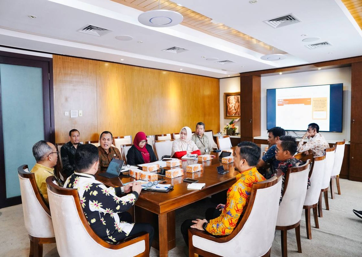 BPS Riau Temui Sekda, Laporkan Kendala Sensus Ekonomi