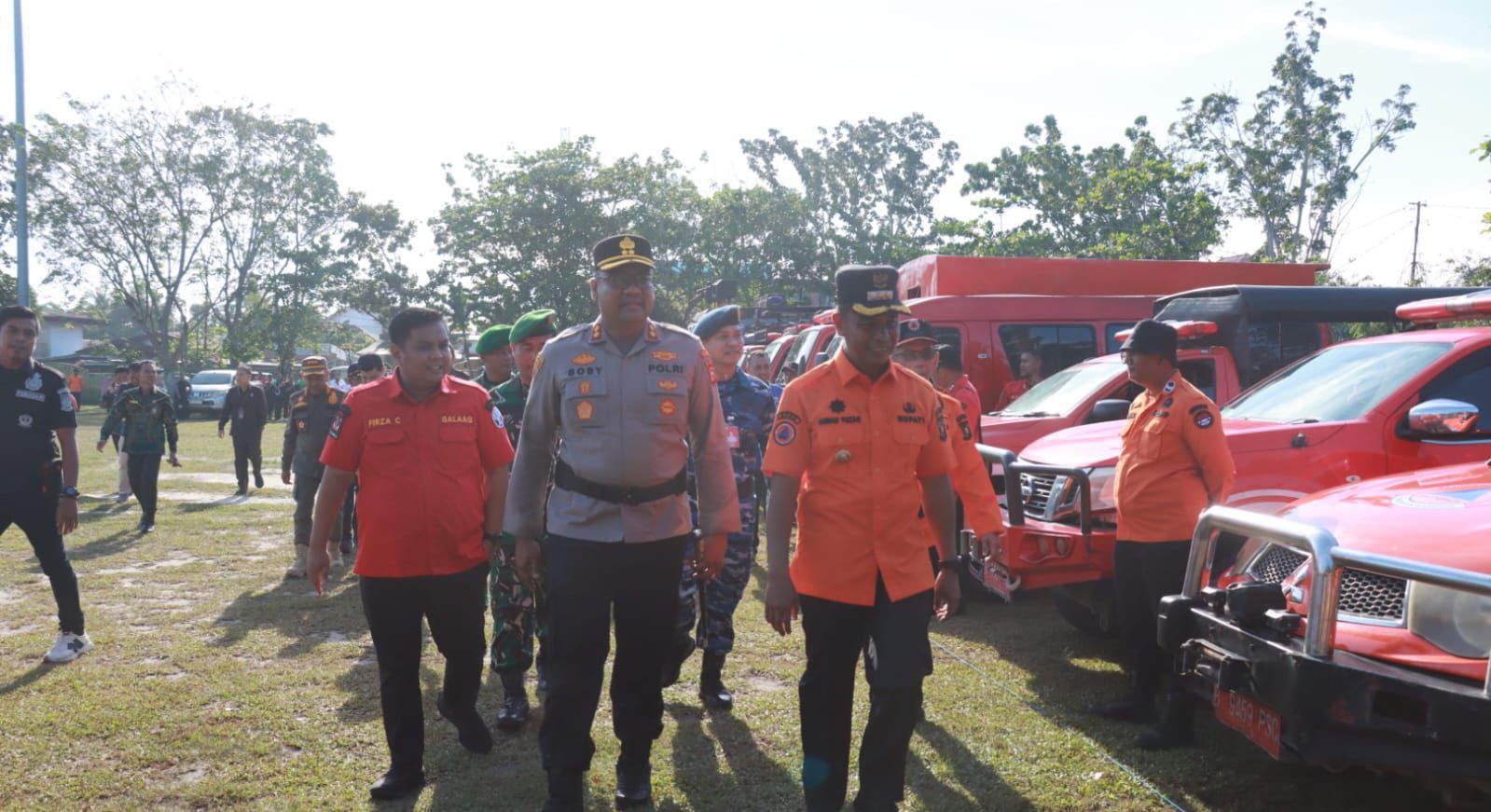 Hadapi Kemarau 2026, Polres Kampar Gelar Apel Besar Kesiapsiagaan Karhutla