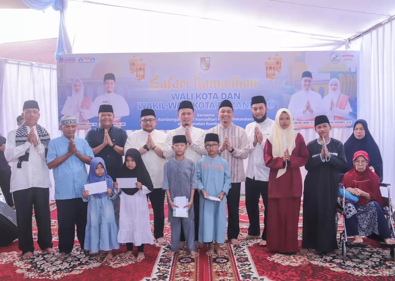 Safari Ramadan di Rumbai Timur, Wako Agung Serap Langsung Aspirasi Warga 