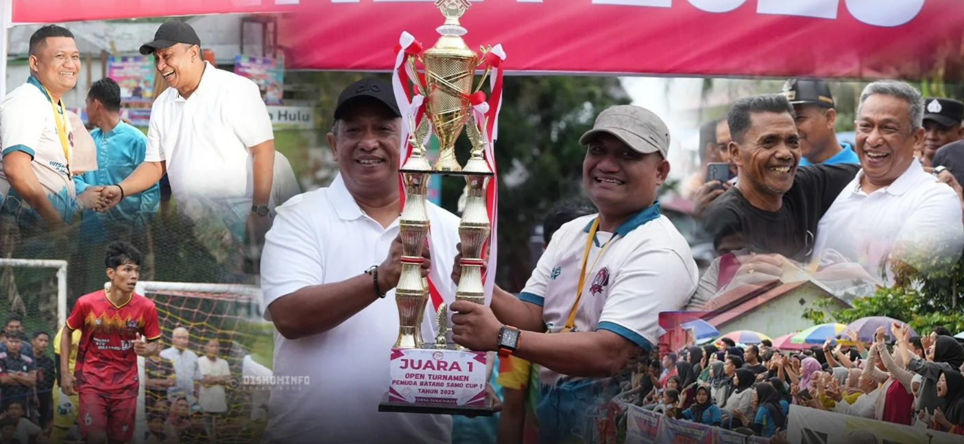Leman FC Juara Pemuda Batang Samo Cup I Usai Menang Adu Penalti, Bupati Anton Beri Apresiasi