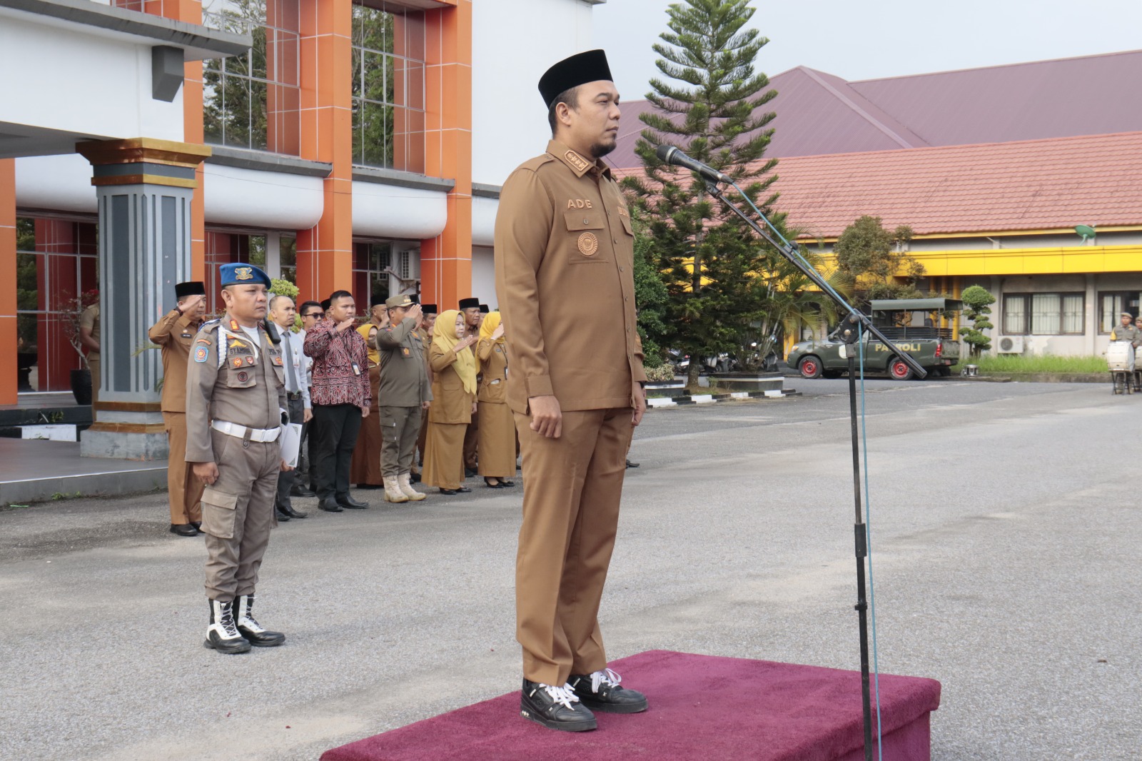 Apel Perdana Pasca Idulfitri 1447 H, Bupati Inhu Sampaikan Arahan Resmi Presiden