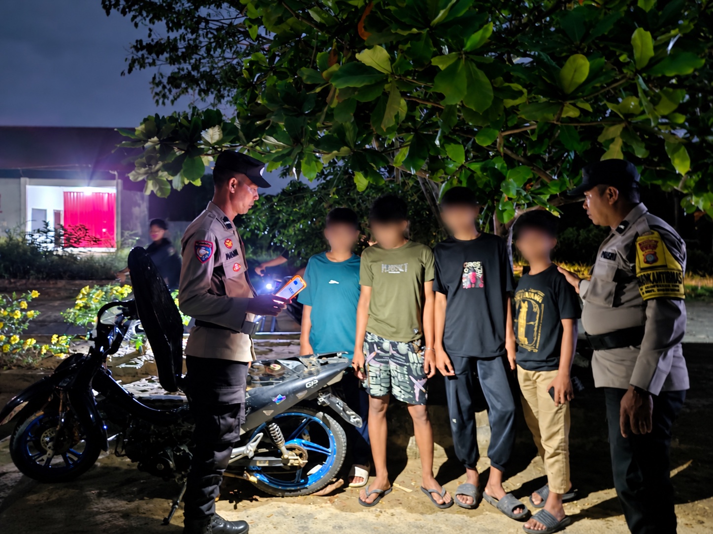 Antisipasi Kriminalitas, Polsek Rimba Melintang Gencarkan Patroli Malam