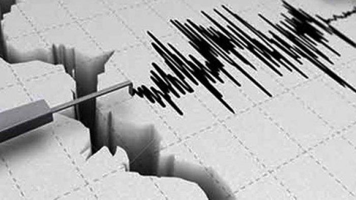 Gempa Magnitudo 4,8 Guncang 74 Km Timur Laut Bengkalis