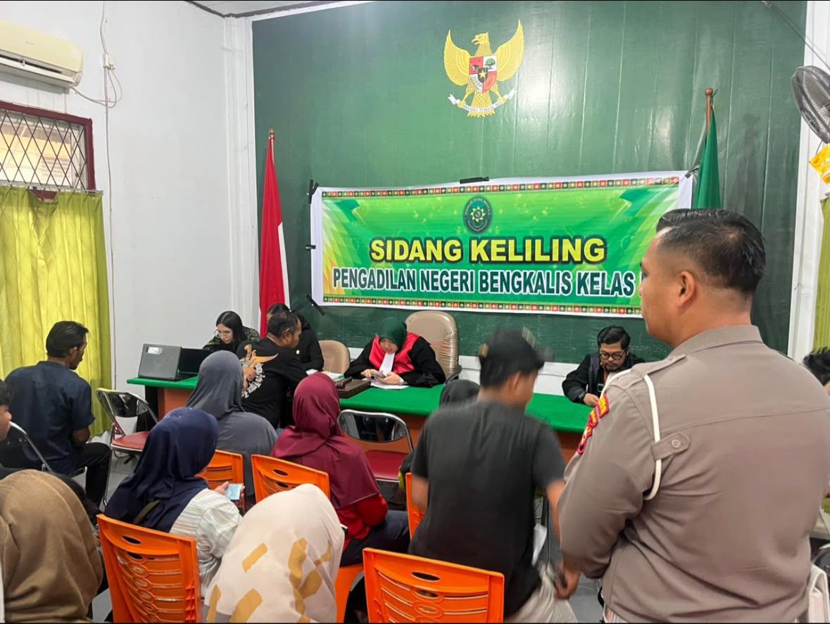 Tak Perlu ke Bengkalis, Sidang Tilang Keliling Hadir di Mandau