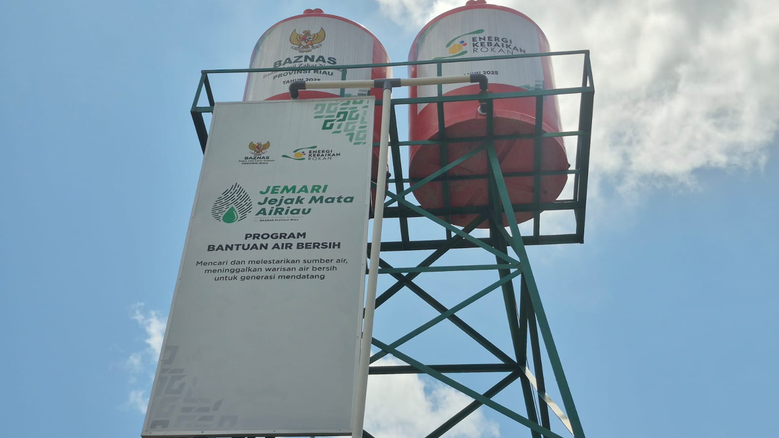 Tingkatkan Akses Air Bersih, Baznas Riau Luncurkan Program Jemari