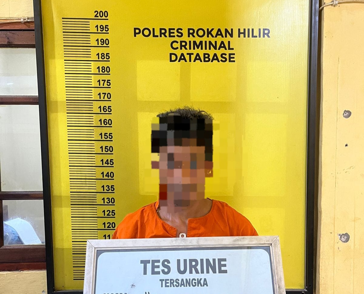 Buron Kasus Pencurian di Rohil Ditangkap Saat Tidur di Gubuk, Polisi Temukan Sabu