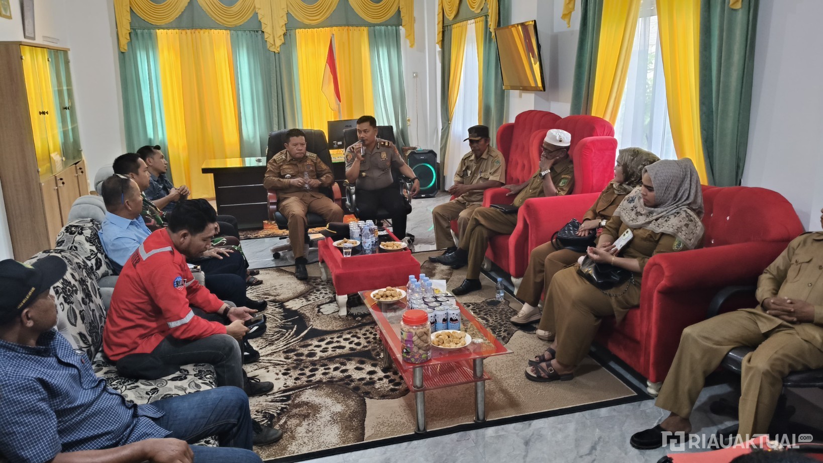 Kapolsek Rimba Melintang Perkuat Kesiapsiagaan Karhutla di Rohil