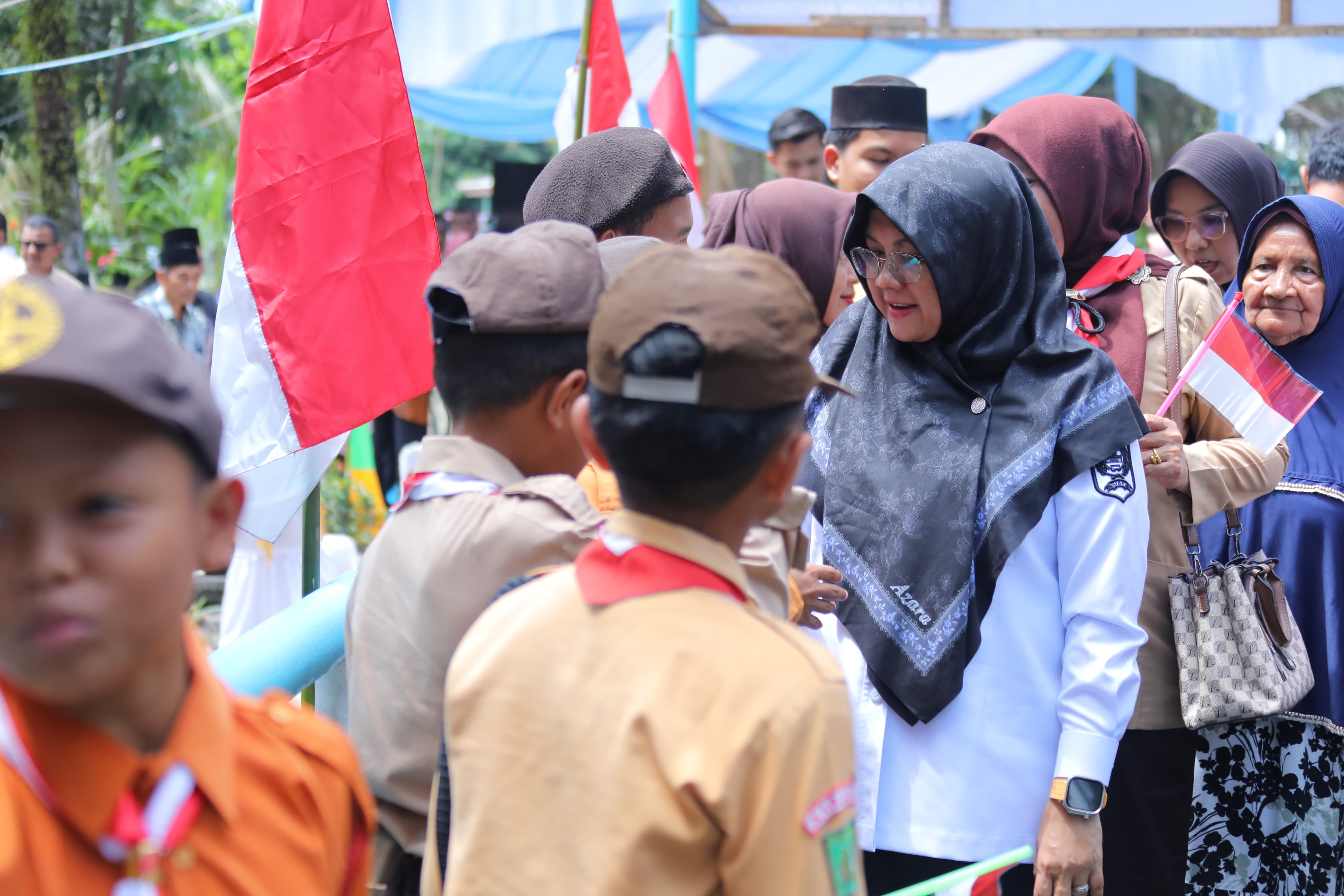 Jembatan Presisi di Merempan Hulu Permudah Akses Tiga Dusun, Bupati Afni: Apresiasi Dukungan Polri