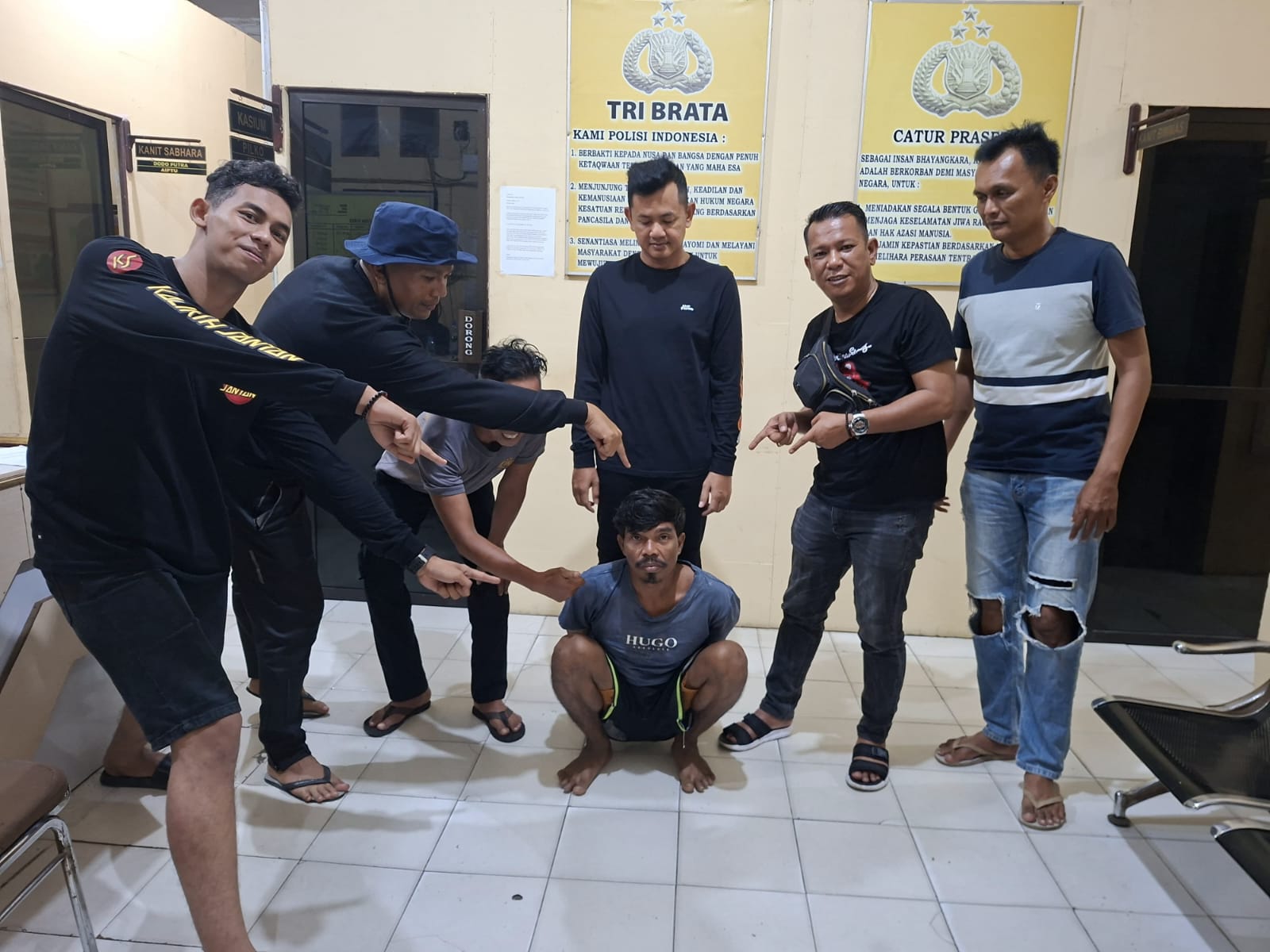 DPO Kasus Narkoba di Siak Ditangkap Saat Bersembunyi di Balik Kelambu