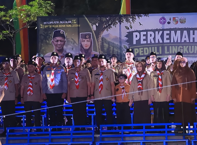 Resmikan Bumi Perkemahan Tunas Kencana, Wako Agung: Berperan Jaga Kelestarian Alam