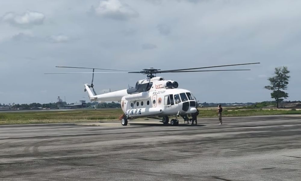 Dapat Tambahan, 4 Unit Helikopter Siap Dikerahkan Untuk Pemadaman Karhutla di Riau