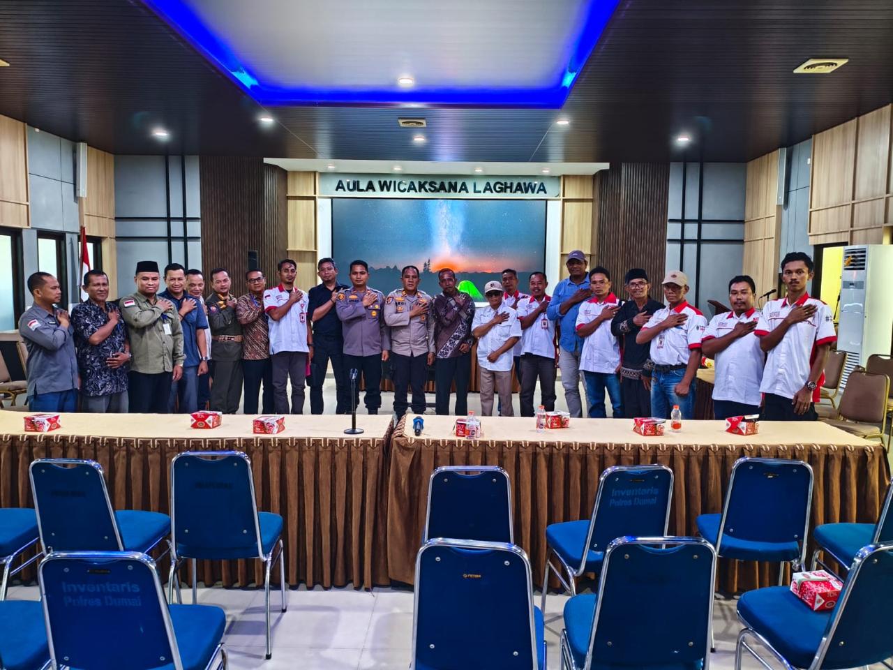 Sopir Resah Adanya Pungli, Polres Dumai Gelar Audiensi Cegah Premanisme