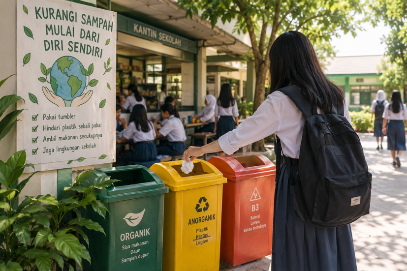 Sekolah Mengajarkan Pilah Sampah, Tapi Siapa yang Mengajarkan Kita Mengurangi Sampah?