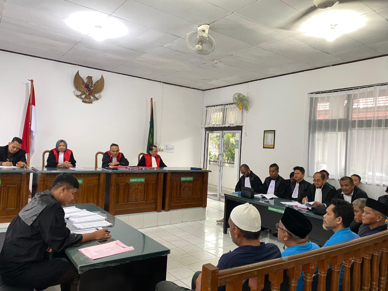Jaksa Tuntut Lima Terdakwa Korupsi KUPEDES Perawang, Hukuman Tertinggi 2,5 Tahun Penjara