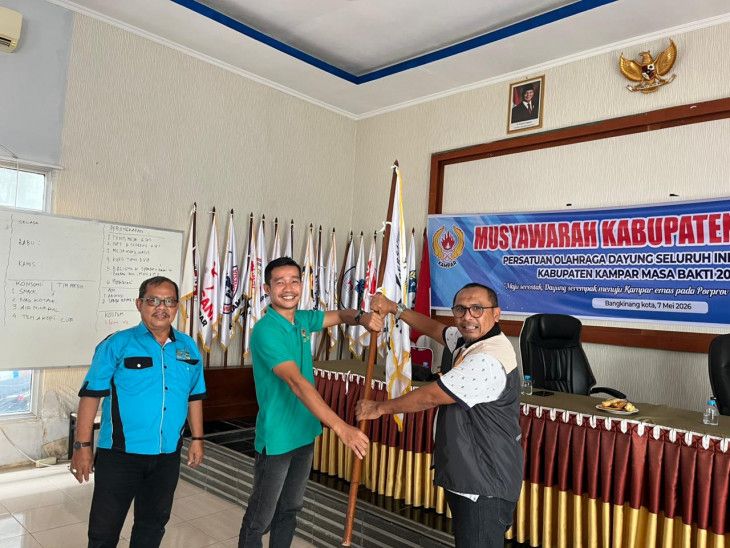 Zainal Arifin Nahkodai PODSI Kampar, Siap Matangkan Persiapan Porprov XI