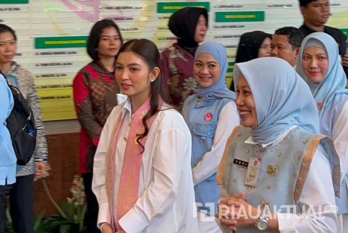 Istri Wapres dan Ibu Seruni Kabinet Merah Putih Kunker ke Riau