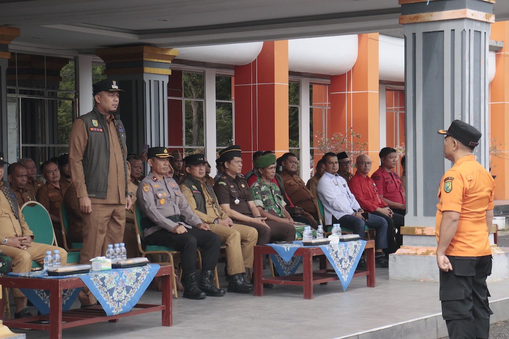 Bupati Inhu Pimpin Apel Siaga Karhutla 2026, Tegaskan Komitmen Wujudkan Inhu Bebas Asap