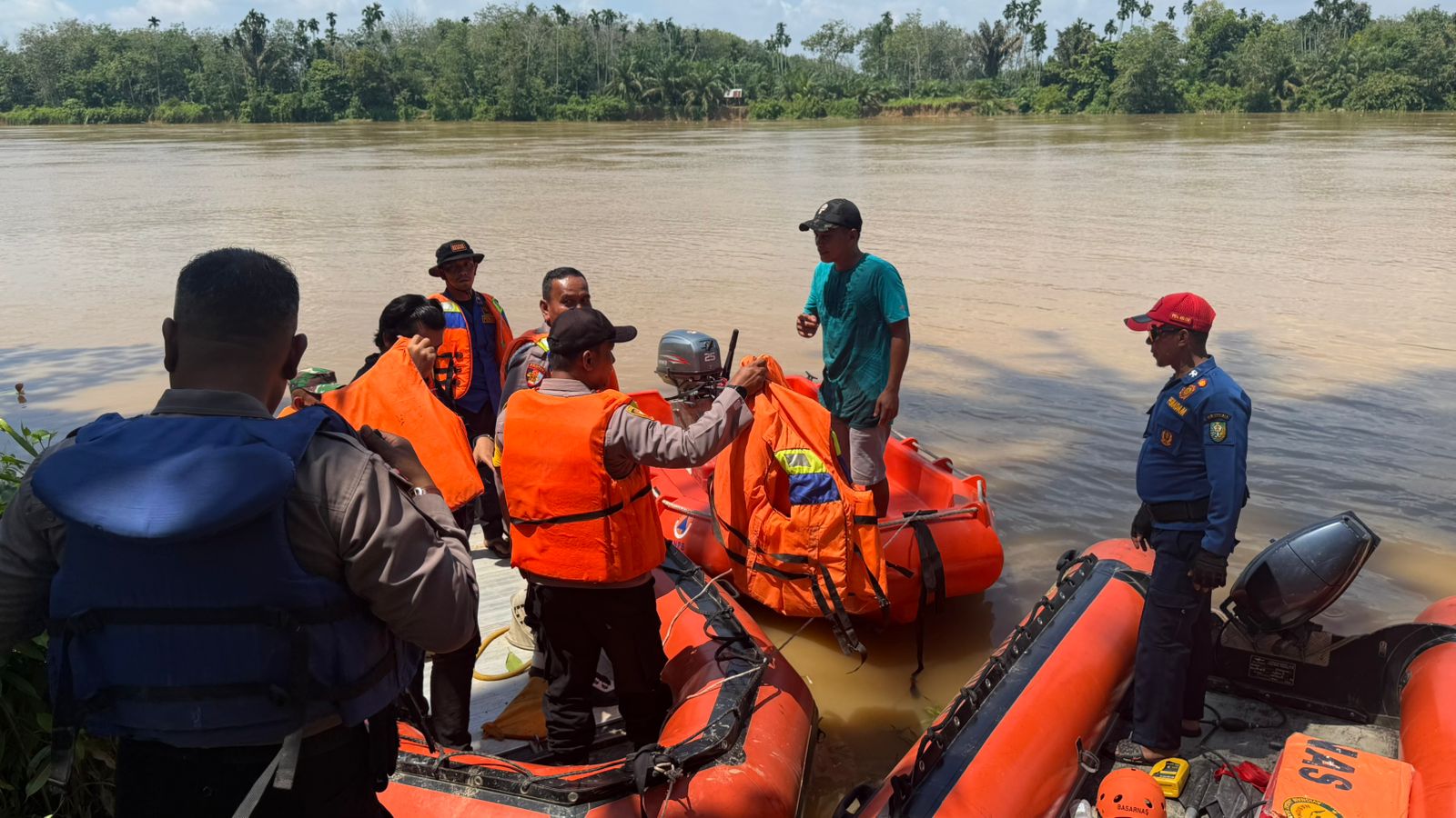 Pegawai PNM Pelalawan yang Tenggelam di Sungai Indragiri Akhirnya Ditemukan Tewas