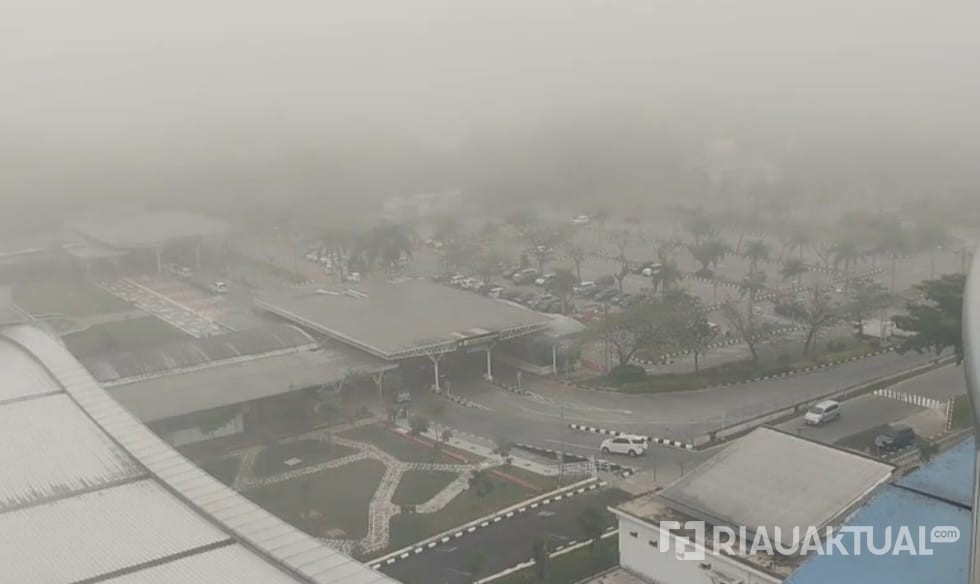 Kabut Tebal Selimuti Pekanbaru, Begini Penjelasan BMKG