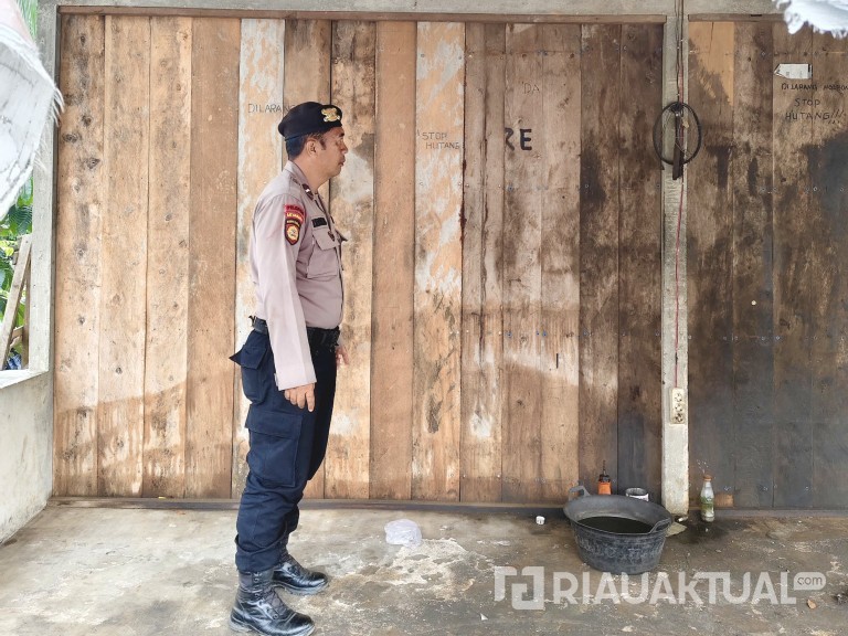 Warga Tenang, Polsek Rimba Melintang Patroli Rumah Kosong Saat Mudik Lebaran