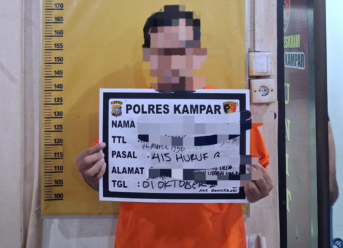Mantan Kepsek di Kampar Ditangkap, Diduga Lecehkan Puluhan Siswi
