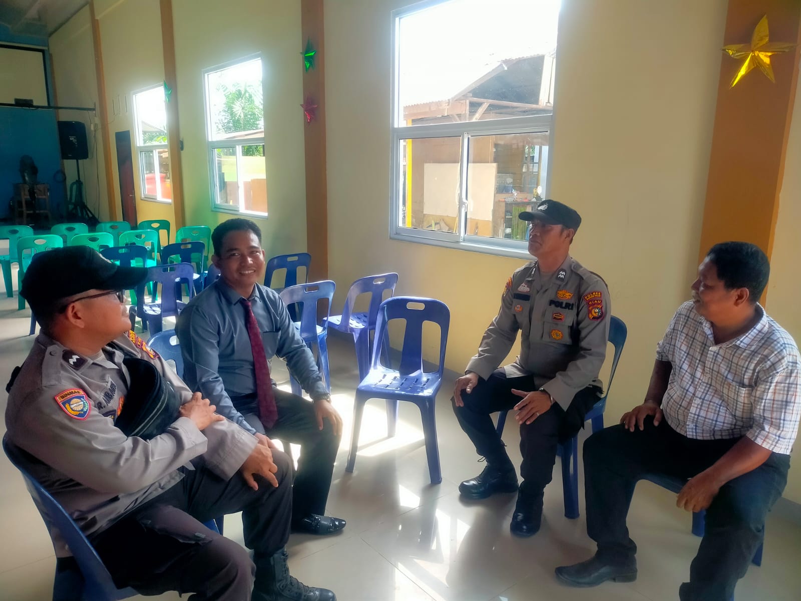 Polsek Bangko Pusako Gelar Minggu Kasih, Jemaat Gereja Diajak Aktif Cegah Kriminalitas