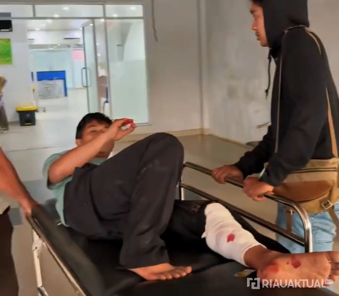 Perampok Sadis di Pelalawan Didor Polisi, Korban Alami 22 Luka Tusuk
