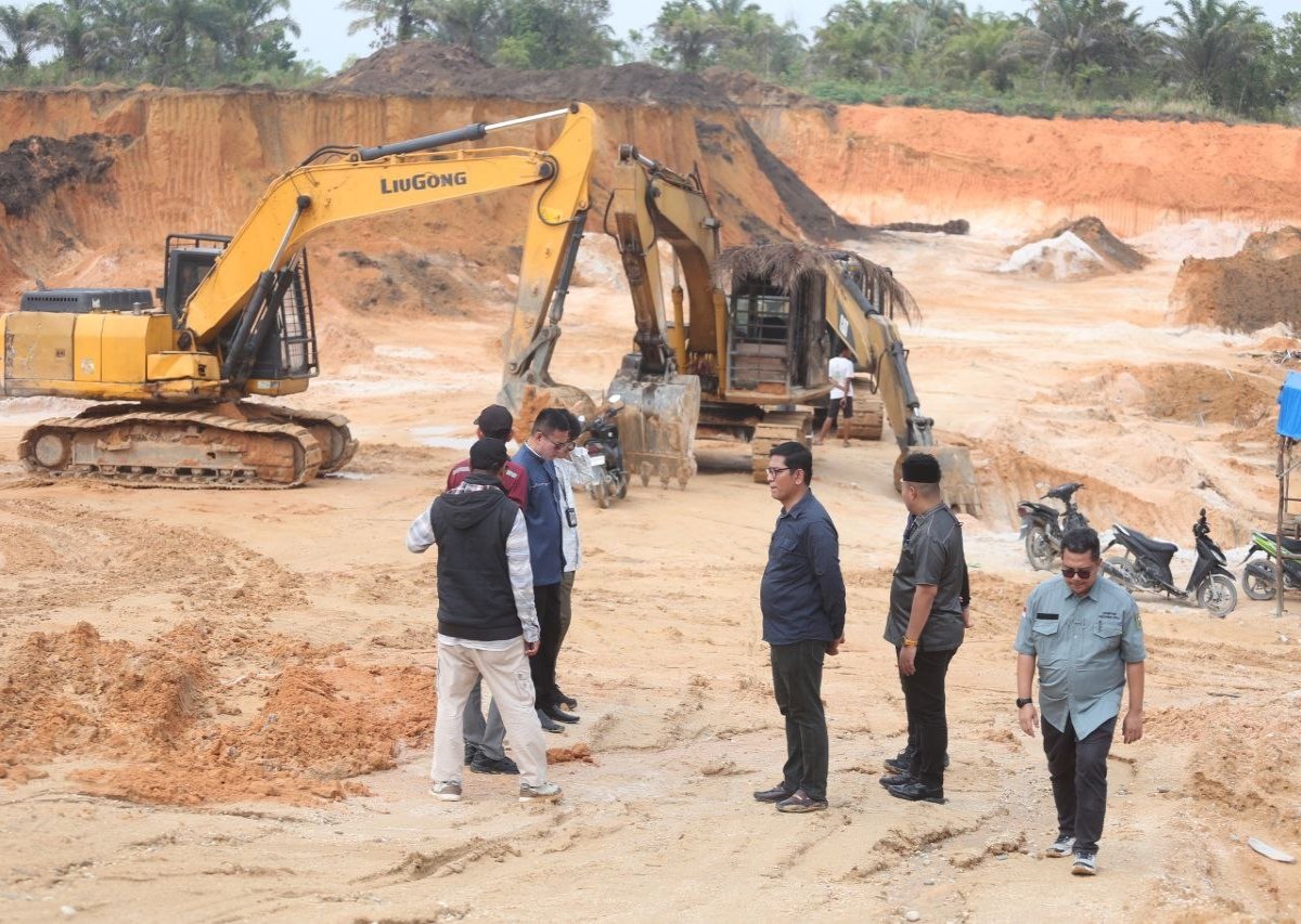 Pemprov Riau Evaluasi Tambang Milik PT Hamka Maju Karya