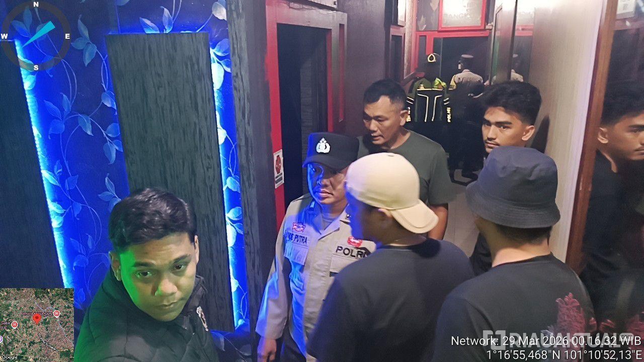 Razia THM di Mandau, 7 Pengunjung Positif Narkoba, Polisi Selidiki Keterlibatan Pengelola